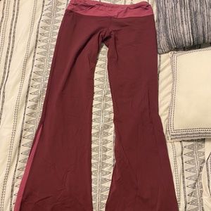 Lululemon vintage flare leggings 8